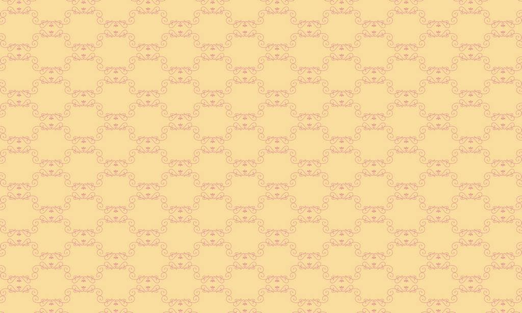 Beautiful Design on Orange Background Wallpaper Mural pattern detail