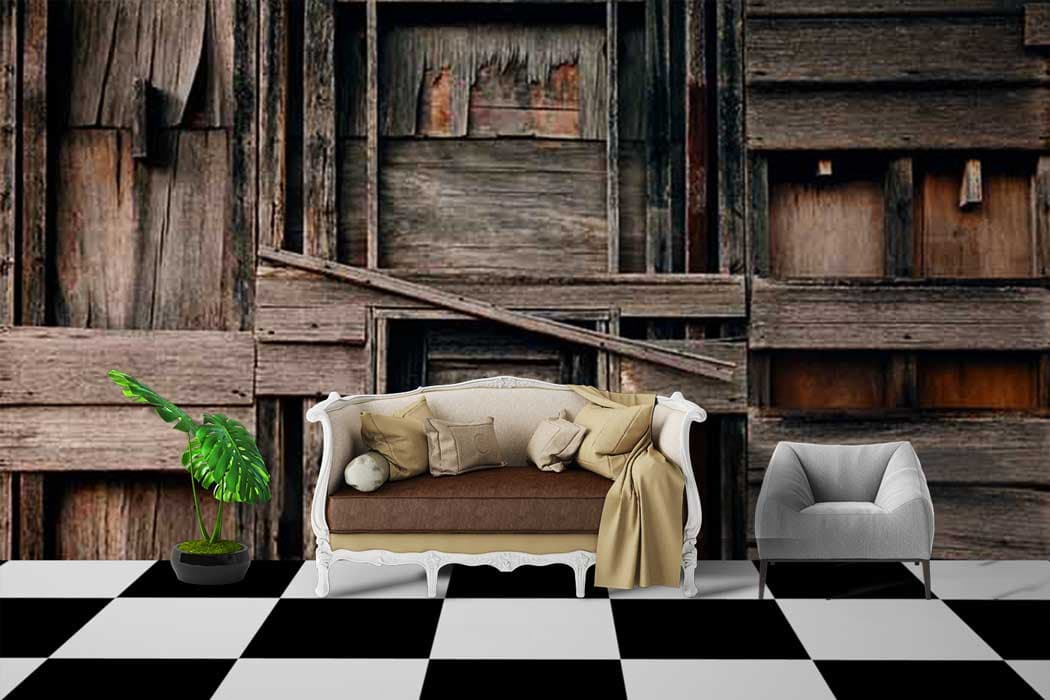 Wood Room Old shown in a room