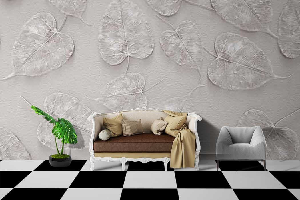 Leaf Design shown in a room