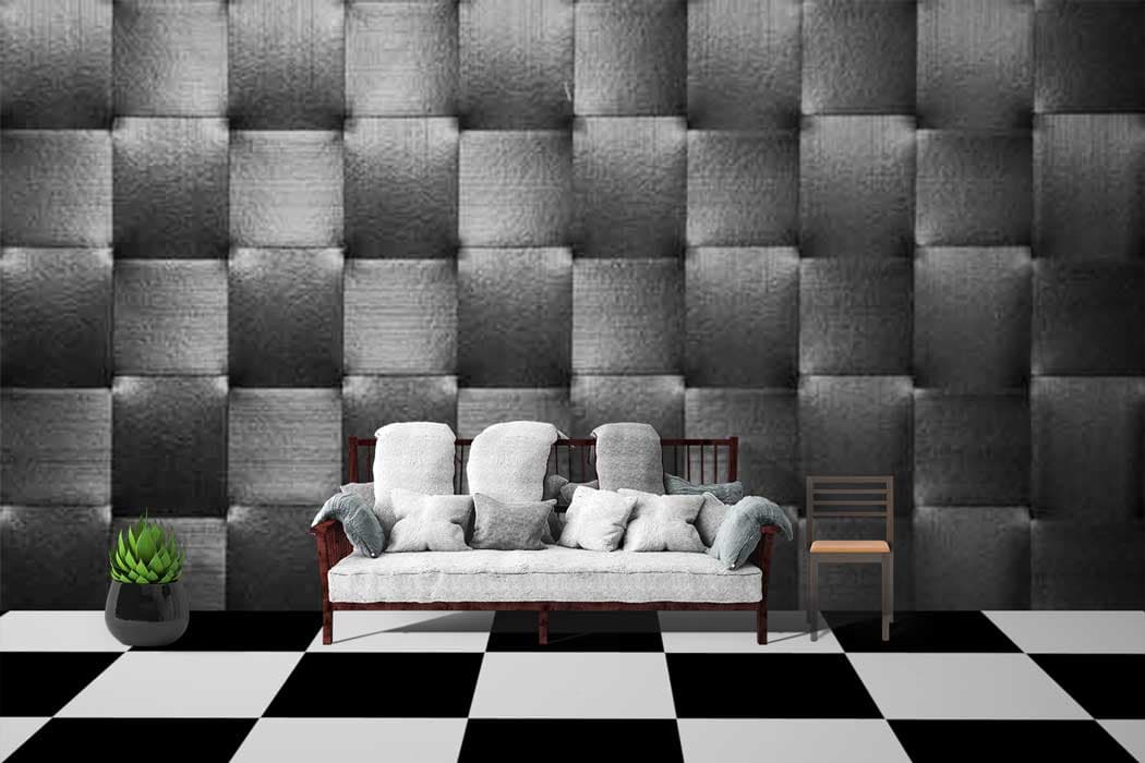 Black Square shown in a room