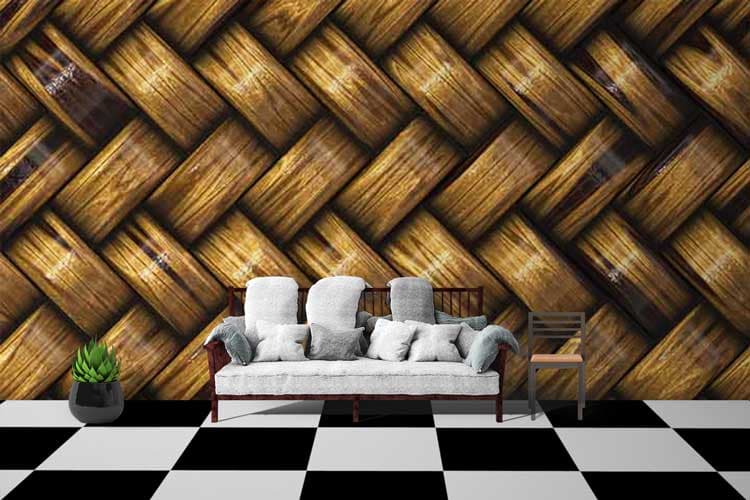 Shapes shown in a room