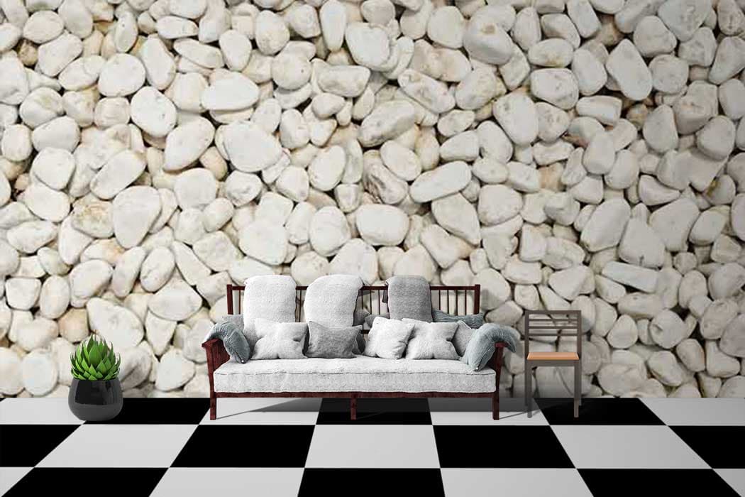 Peebels shown in a room