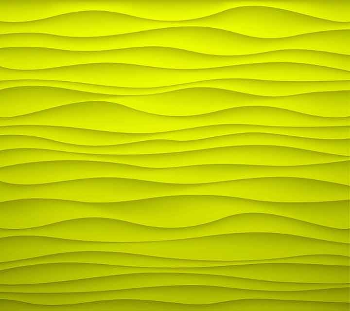 Greenish Yellow Wave Texture Wallpaper pattern detail