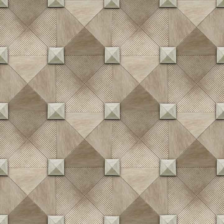 Traingle inside Square pattern detail