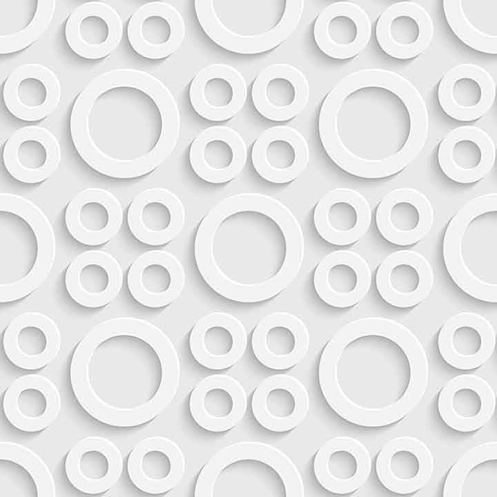 Modern 3D Circles Abstract Wall Mural Wallpaper pattern detail