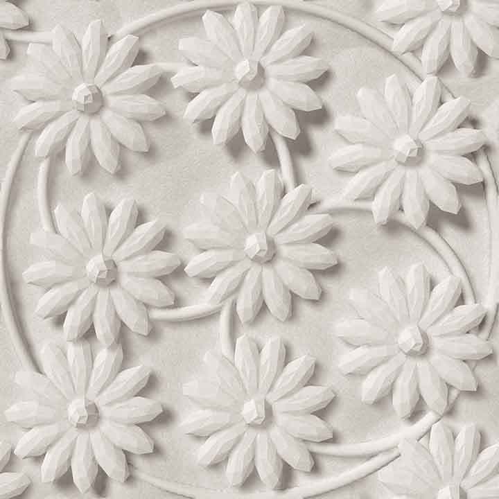 Floral Stone pattern detail