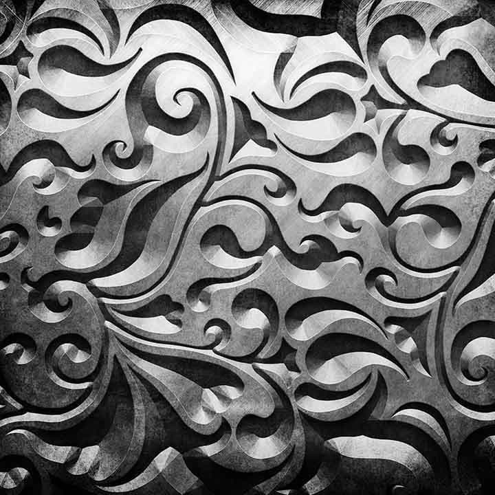 Depth Floral Print pattern detail