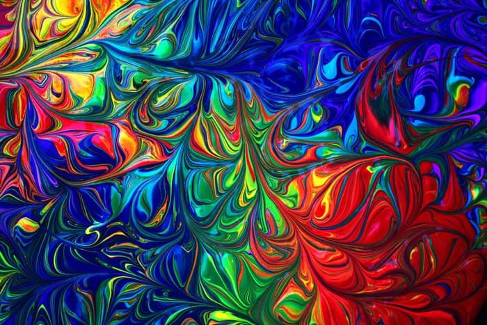 Diversified Abstract Colorful Tones Wallpaper pattern detail