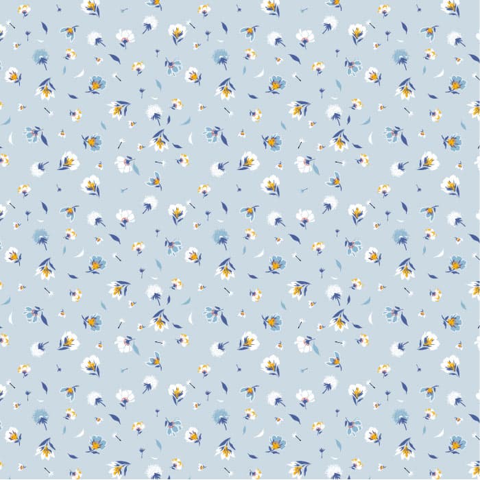 Dreamy Blossom pattern detail