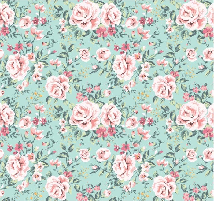 Blushing Roseate Wallpaper for Wall pattern detail