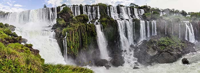 Majestic Huge Waterfall Wallpaper Mural for Wall pattern detail