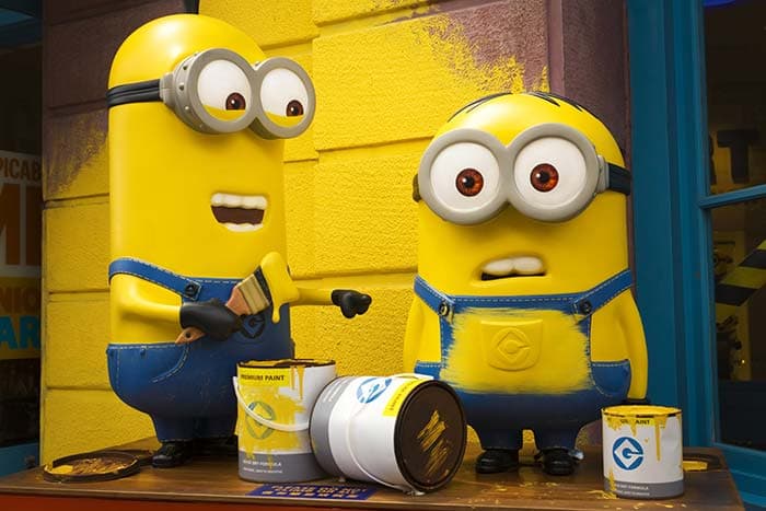 Minion painters pattern detail