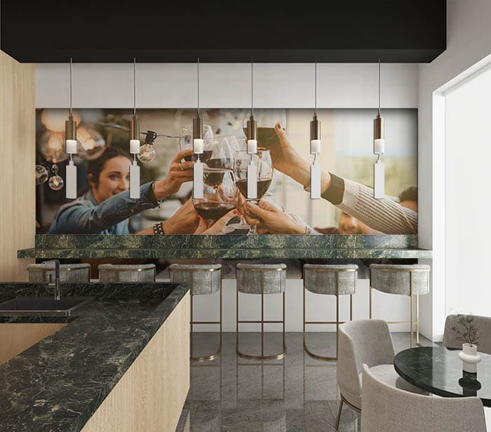 Canberra wine week shown in a room