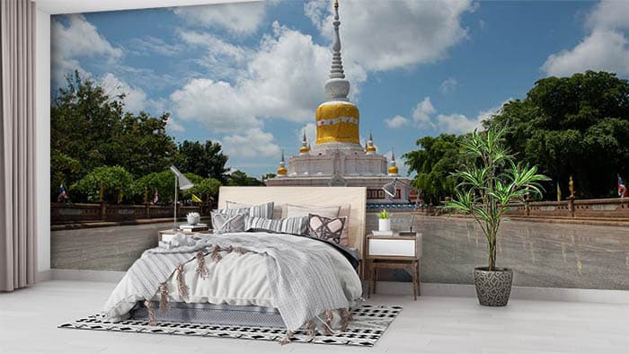 White Temple shown in a room