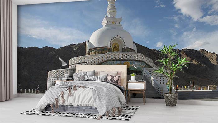 Stanti Stupa Ladakh shown in a room