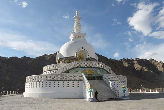 Stanti Stupa Ladakh pattern detail