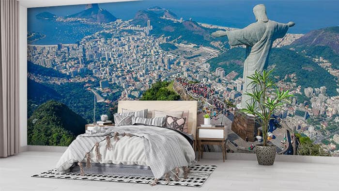 Christo Redentor shown in a room