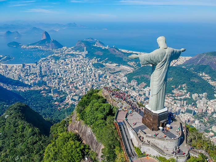 Christo Redentor pattern detail