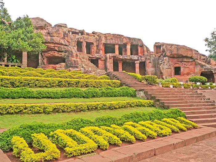 Udaygiri Caves pattern detail