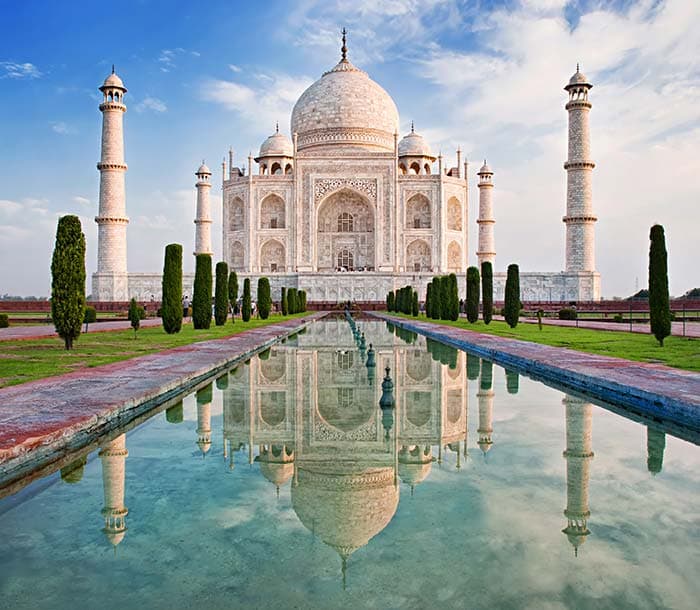 Taj Tranquility Mural Wallpaper pattern detail