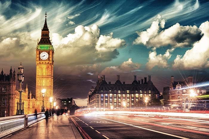 London's Clock Tower Wallpaper pattern detail