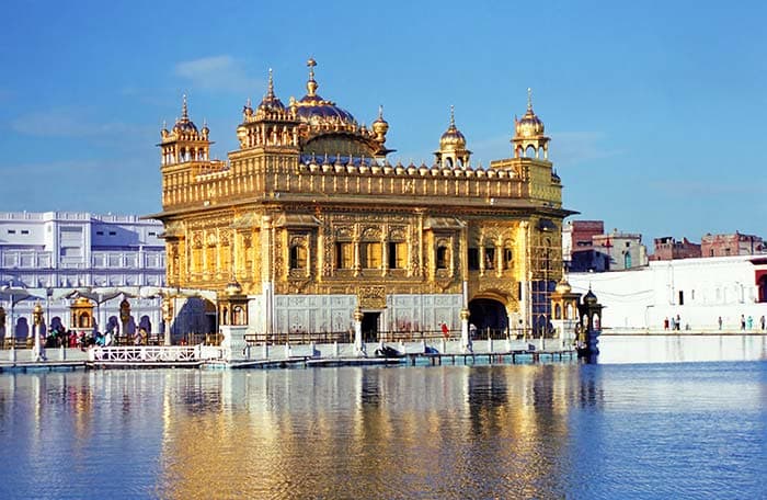 Golden Temple Spiritual Wall Mural Wallpaper pattern detail