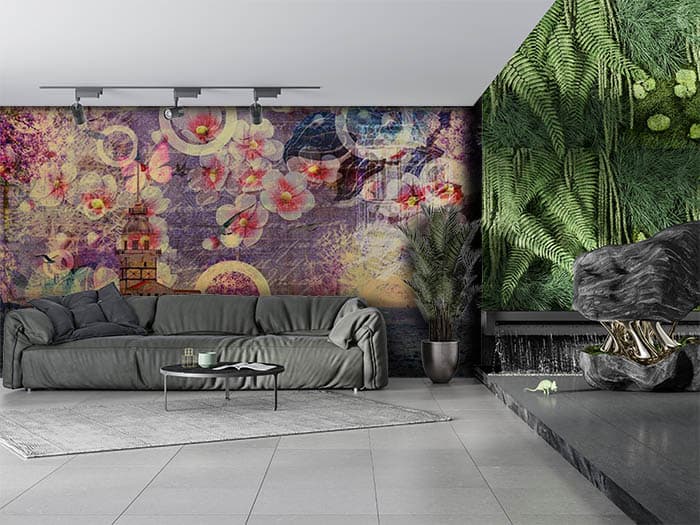 House on Sea shown in a room