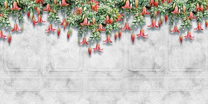 Hanging Gardens pattern detail