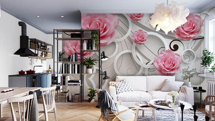 Ring Blossoms shown in a room