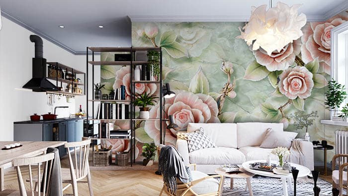 Rose Plays shown in a room