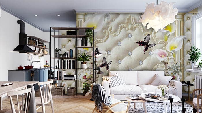 Pearl Mattress shown in a room