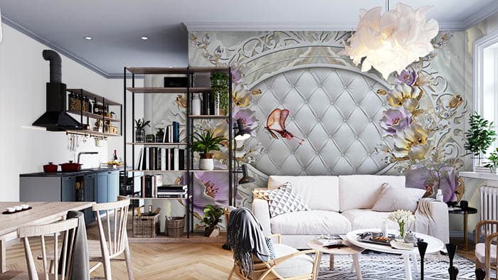 Pearl Mattress shown in a room