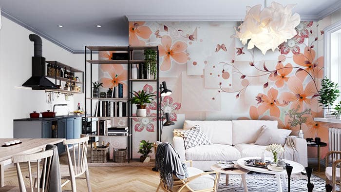 Floral Inn shown in a room