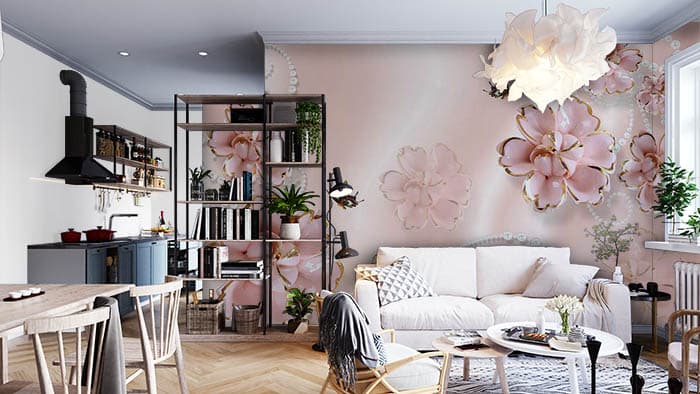 Birds of a Feather shown in a room