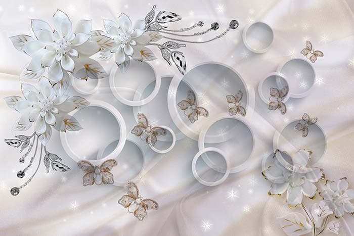 Shades of White pattern detail