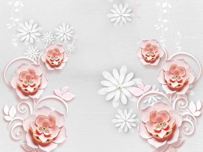 Diamond Blossom pattern detail