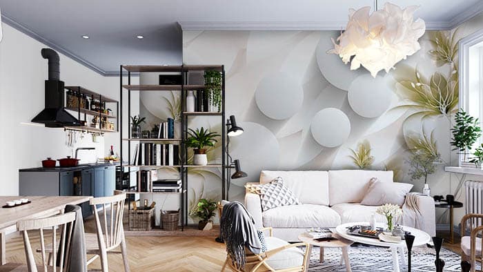 White Spots shown in a room