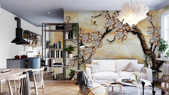Jewel Tree shown in a room