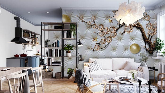Pearl Mattress shown in a room