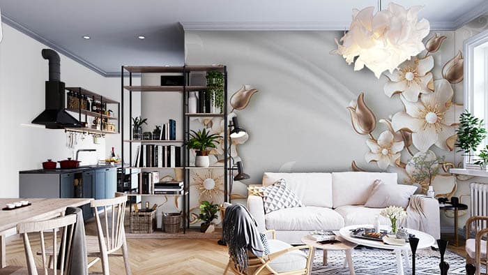 Creme Pearl shown in a room
