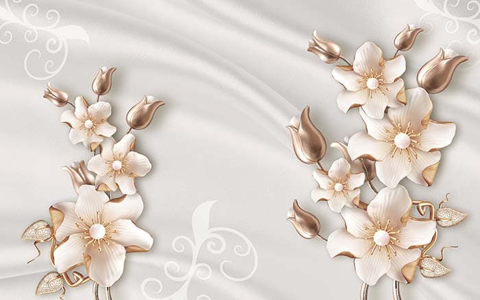 Creme Pearl pattern detail