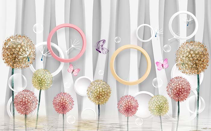 Rings of Jewels pattern detail