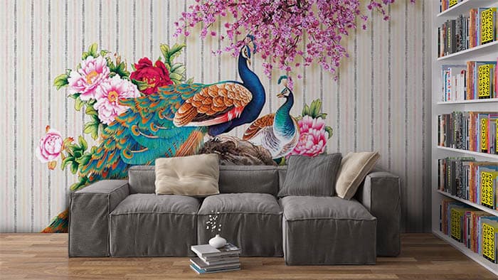 Peacock Branch shown in a room