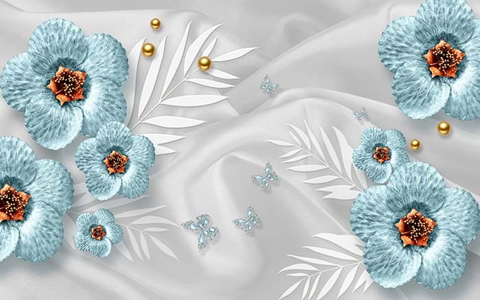 White Pearle pattern detail