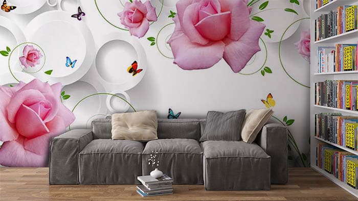 Rosy Dreams shown in a room