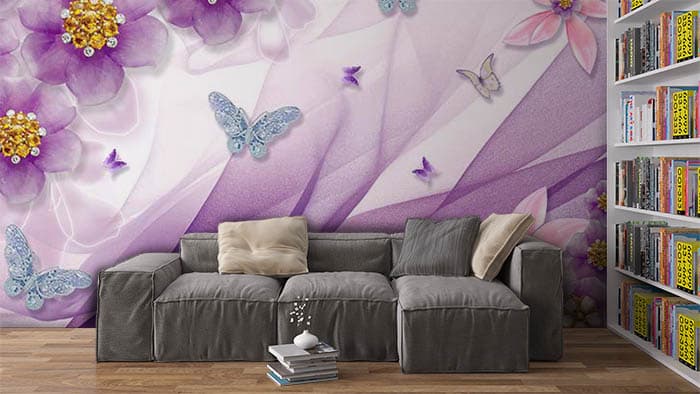 Violet Fog shown in a room