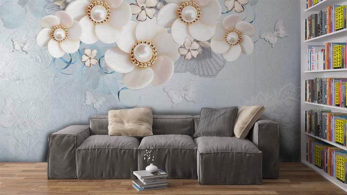 WHite Pearl shown in a room