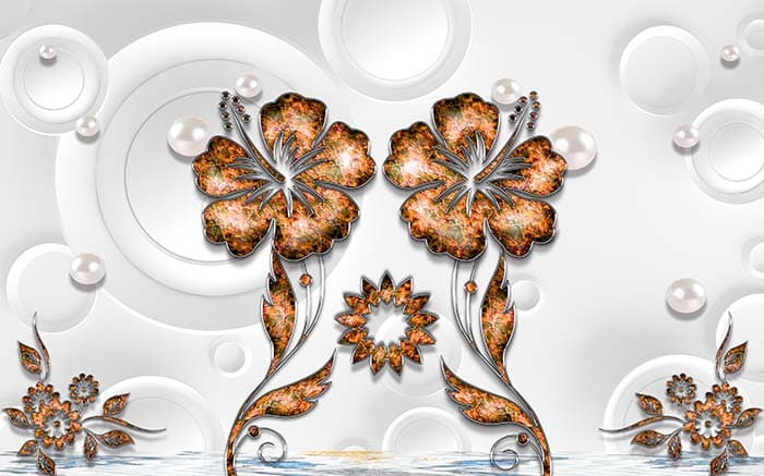 Ash Floret pattern detail