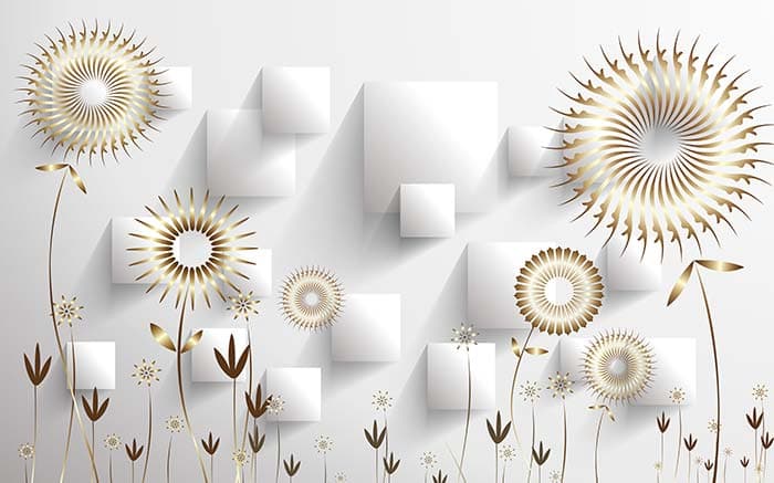 White Pompous pattern detail