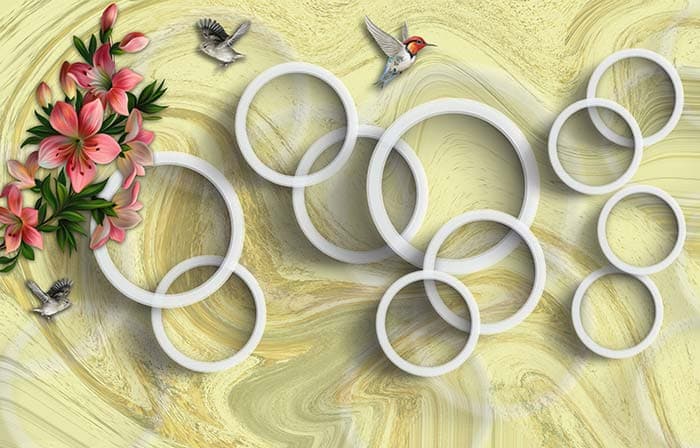 Conjoined RIngs pattern detail
